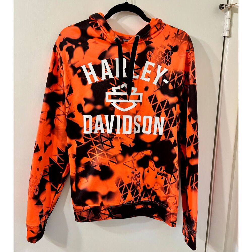 Fanatics Harley-Davidson Commemorative 9/11 Ground Zero Restoration Men M Hoodie
